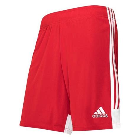 adidas shorts rot weiß|Adidas 3 striped shorts.